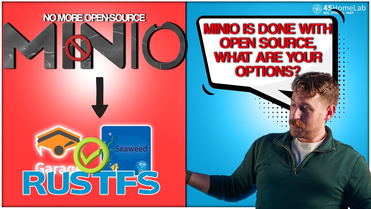 MinIO Is Done With Open Source, What Are Your Options?
