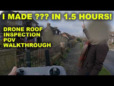 How Much I Actually Make Doing Drone Roof Inspections