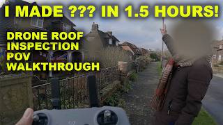 How Much I Actually Make Doing Drone Roof Inspections