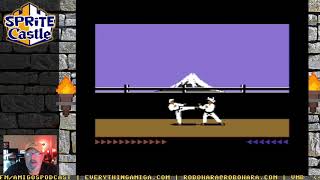 Sprite Castle Plays Karateka (Commodore 64)