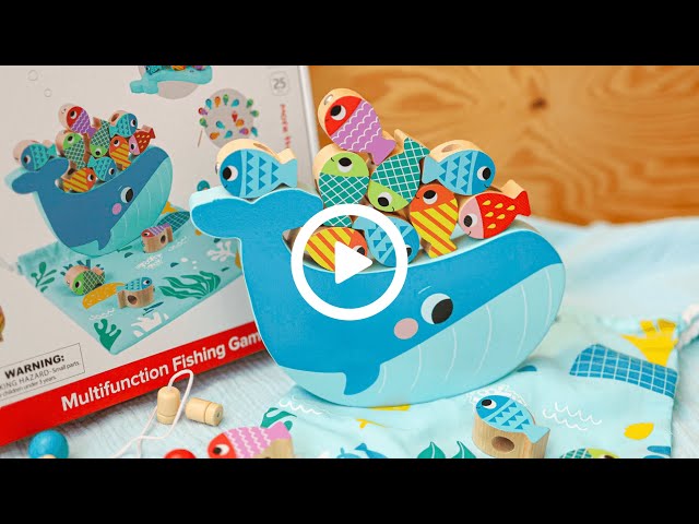 chytání rybiček multifunkční hra Tooky Toy