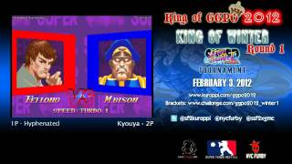 KING OF WINTER - Round 1 - Hyphenated vs Kyouya