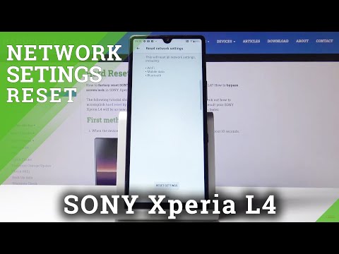 How to Reset Network Settings on SONY Xperia L4 – Factory Network Settings