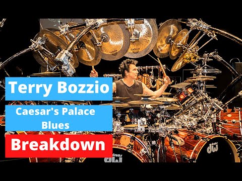 Terry Bozzio - A Breakdown of his Playing on U.K.'s Caesar's Palace Blues