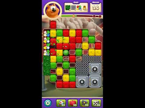 Toon Blast Level 7050 - NO BOOSTERS 🐻🐺🐱 | SKILLGAMING ✔️