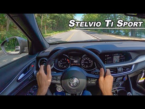 2020 Alfa Romeo Stelvio Ti Sport - Boston City Drive POV (Binaural Audio)