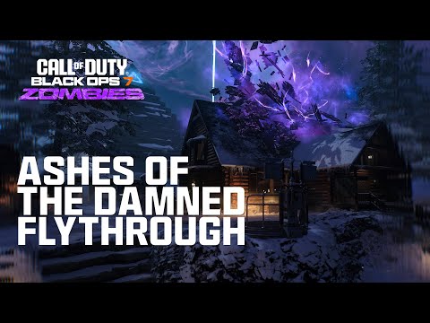 Call of Duty: Black Ops 7 Zombies | Ashes of the Damned Flythrough