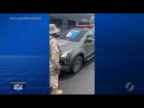 Homem é preso por crimes de trânsito e tráfico de drogas em Bom Jesus de Goiás