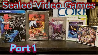 Sealed Games in my Collection // Part 1