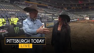 The pros are bringing bull riding to Pittsburgh