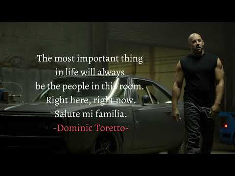 Dominic Toretto Best Quotes | Fast Five