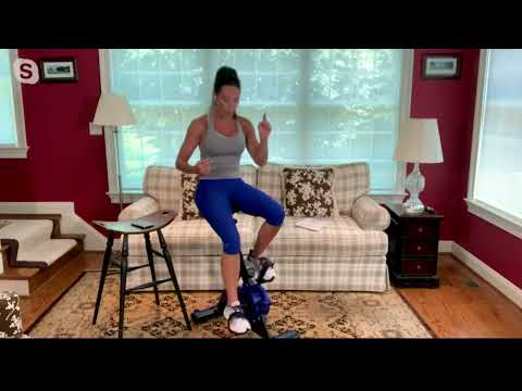 Cycloton Hands-Free Aerobic Activity Bike on QVC