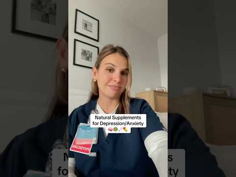 Natural supplements for depression and anxiety!! #anxiety #depression #mentalhealth #supplements