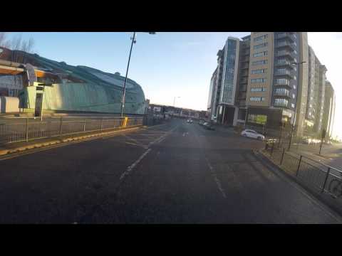 wrong side of road and horn