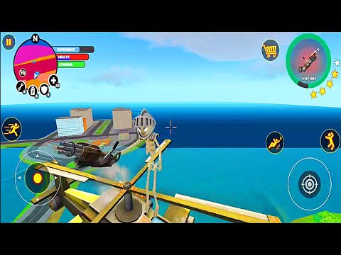 New Game Stickman Superhero Huge Update New City Crime City Simulator Android Game