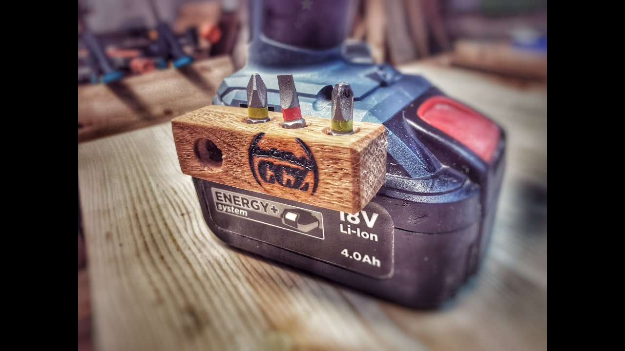 #DIY #organizer / #uchwyt na #bity do Twojej wkrętarki