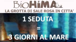 preview picture of video 'BioHima - La grotta di Sale Rosa in città - Via Vallazze 66 - 20131 Milano - Italy'