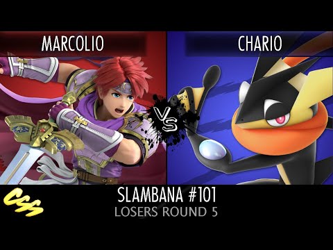 [Slambana #101] Losers Round 5: Marcolio (Roy) vs. Chario (Greninja)