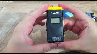 VARTA LCD DIGITAL BATTERY TESTER - unboxing and short review