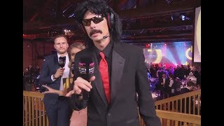 DrDisrespect Drunk Interview? Did He Have Too Many Gin and Tonic? w/ chat