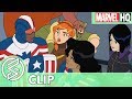 SNEAK PEEK at Marvel Rising: Secret Warriors - "Elevator Glitch"