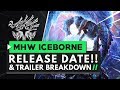 Monster Hunter World Iceborne RELEASE DATE & NEW Trailer Breakdown!