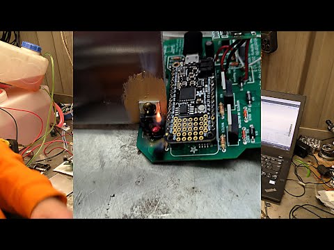 Webastardo V3 - running a diesel air heater, small fire - Part 2
