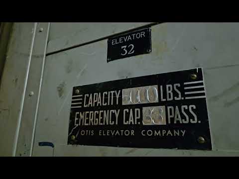Z Flip 5: Antique 1950 Otis Traction Freight Elevator | UW Fisheries Center | Seattle WA