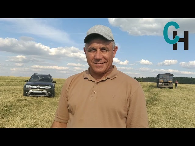 Уборка урожая в агрофирме "Аксу Агро" ХК "Чистополье"
