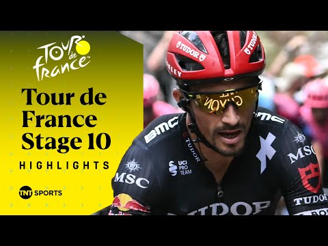 BASTILLE DAY CLASSIC! 😮‍💨 | Men's Tour de France Stage 10 Race Highlights | TNT Sports Cycling