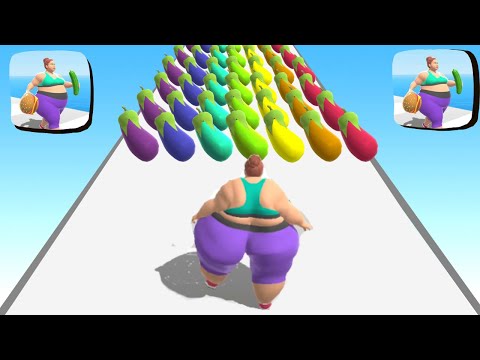 Fat 2 Fit - All Levels Gameplay Android,ios game Mobile Game Part 5 (Levels 15)