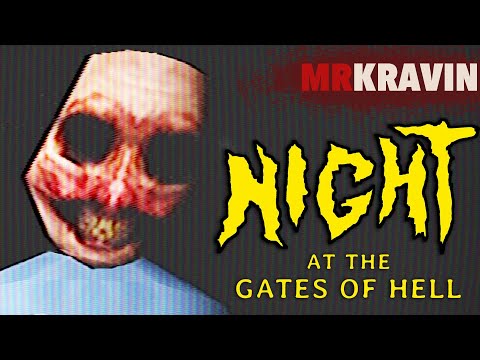 NIGHT AT THE GATES OF HELL - PS1 Style Zombie Movie Indie Horror Game, Full Game Playthrough