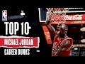 Top 10 Michael Jordan Career Dunks | The Jordan Vault