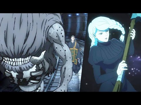 Mei Mei VS Kenjaku Geto and Smallpox Deity Full Fight 4K | Jujutsu Kaisen Season 2