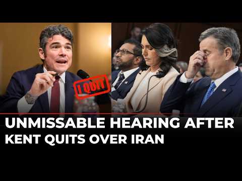 US Congress LIVE: CIA, FBI, DNI Chiefs Grilled After Counterterror Chief Kent Quits Over Iran War