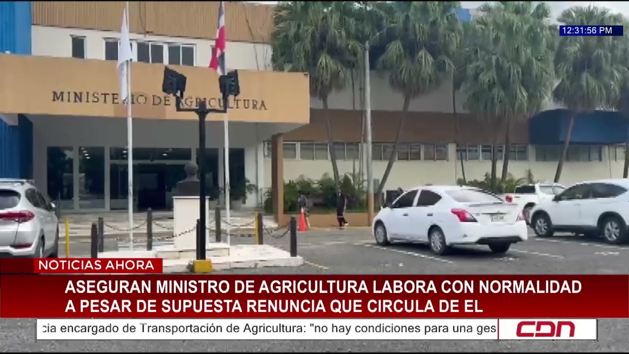 Agricultura desmiente renuncia de su ministro y sigue en funciones