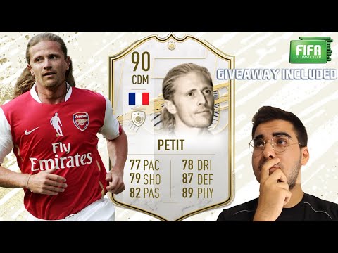 BEAST!! 90 RATED PRIME ICON EMMANUEL PETIT PLAYER REVIEW! FIFA 21