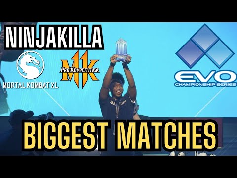 NINJAKILLA BIGGEST MATCHES OF HIS ENTIRE CAREER - MKX AND MK11 FT. SONICFOX, REWIND, NICOLAS ...