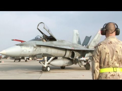 Canada's ISIS bomb attack destroyed heavy engineering equipment