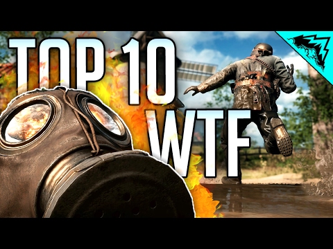 GAS MASK KILLS - Battlefield 1 Top 10 WTF Moments (Bonus Plays 43)