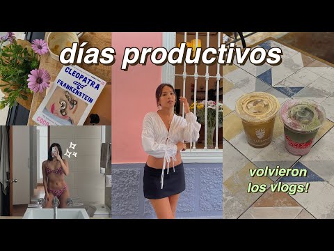 UNOS DÍAS PRODUCTIVOS CONMIGO: enfrentando mi ansiedad social, chismes, eventos y más! *VLOG*