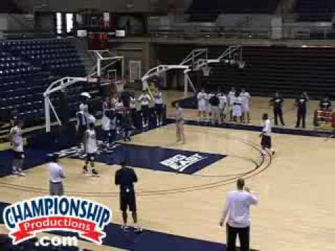 Jim Calhoun:  All Access Basketball Practice