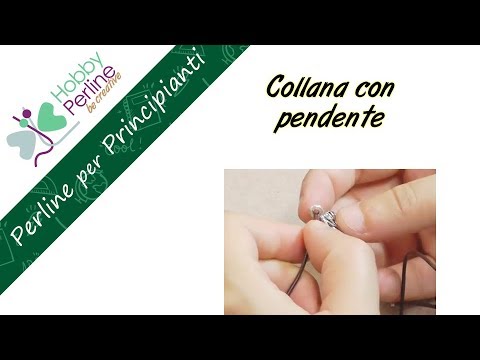Collana con Pendente | 6/6 Perline per Principianti - HobbyPerline.com