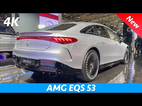 Mercedes AMG EQS 53 2022 - FULL Review in 4K | Exterior - Interior (Hyper Screen), Range