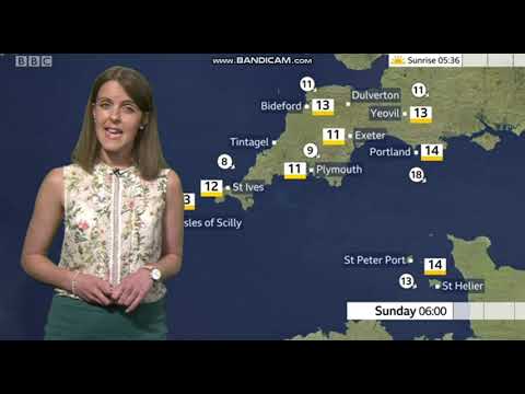 Alex Osbourne BBC South West News weather 07-27-2019 - 60 FPS