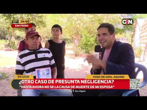 Otro caso de negligencia en el Hospital de Gral. Aquino