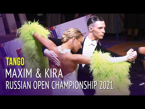 Tango = Maxim Pugachev & Kira Oxas = 2021 Russian Open Championship Adult Ballroom