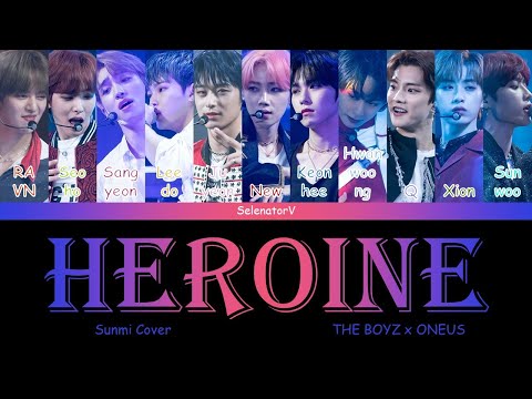 THE BOYZ x ONEUS (더보이즈 x 원어스) - Heroine (주인공) [Color Coded Han_Rom_Eng]