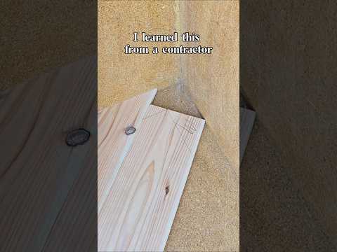 Genius Carpenter Easy Layout | woodworking ideas #shorts #howto #tricks