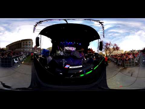 Aluna George Live 360 Degree Virtual Reality Show @ UW Madison Revelry 2015